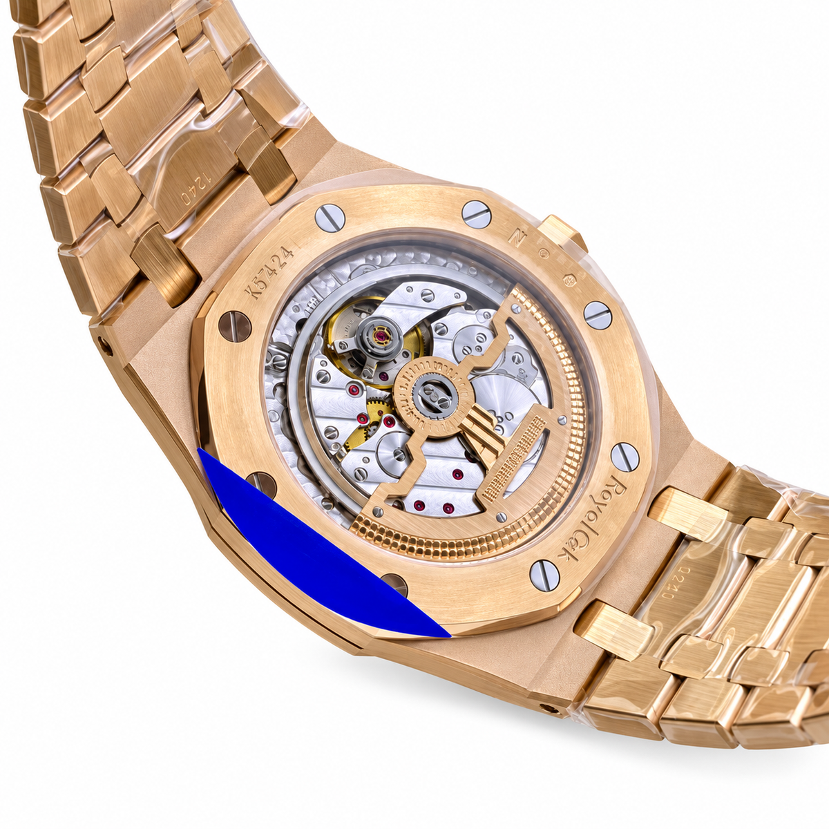 Audemars Piguet Royal Oak Blue Dial 18k Rose Gold Automatic 39mm