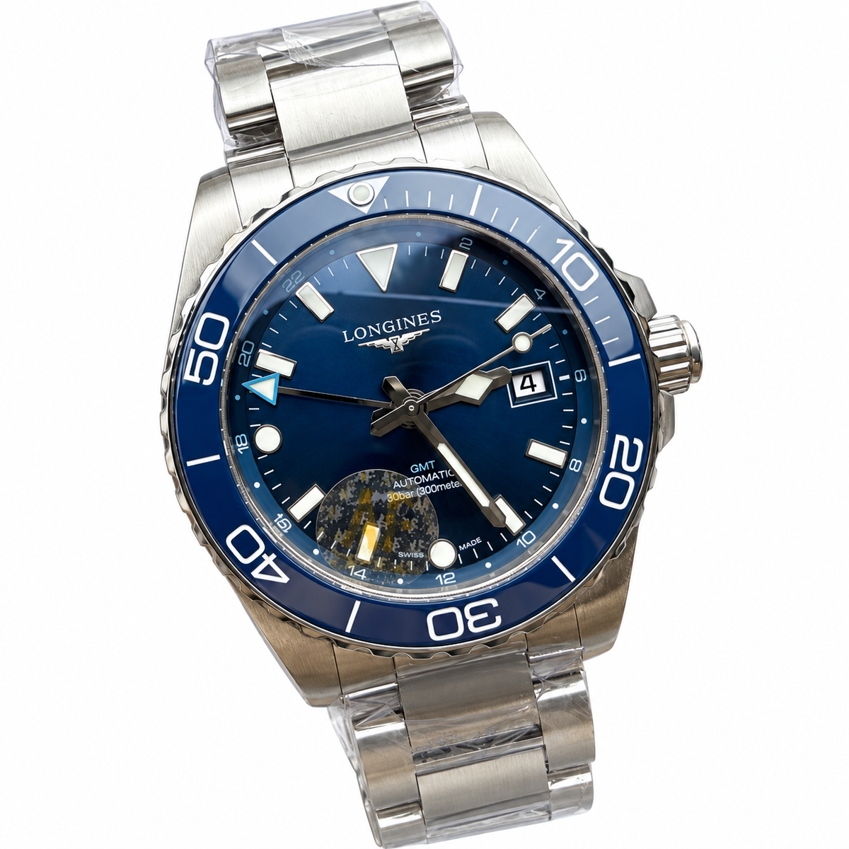 Longines HydroConquest GMT Automatic 300m Blue