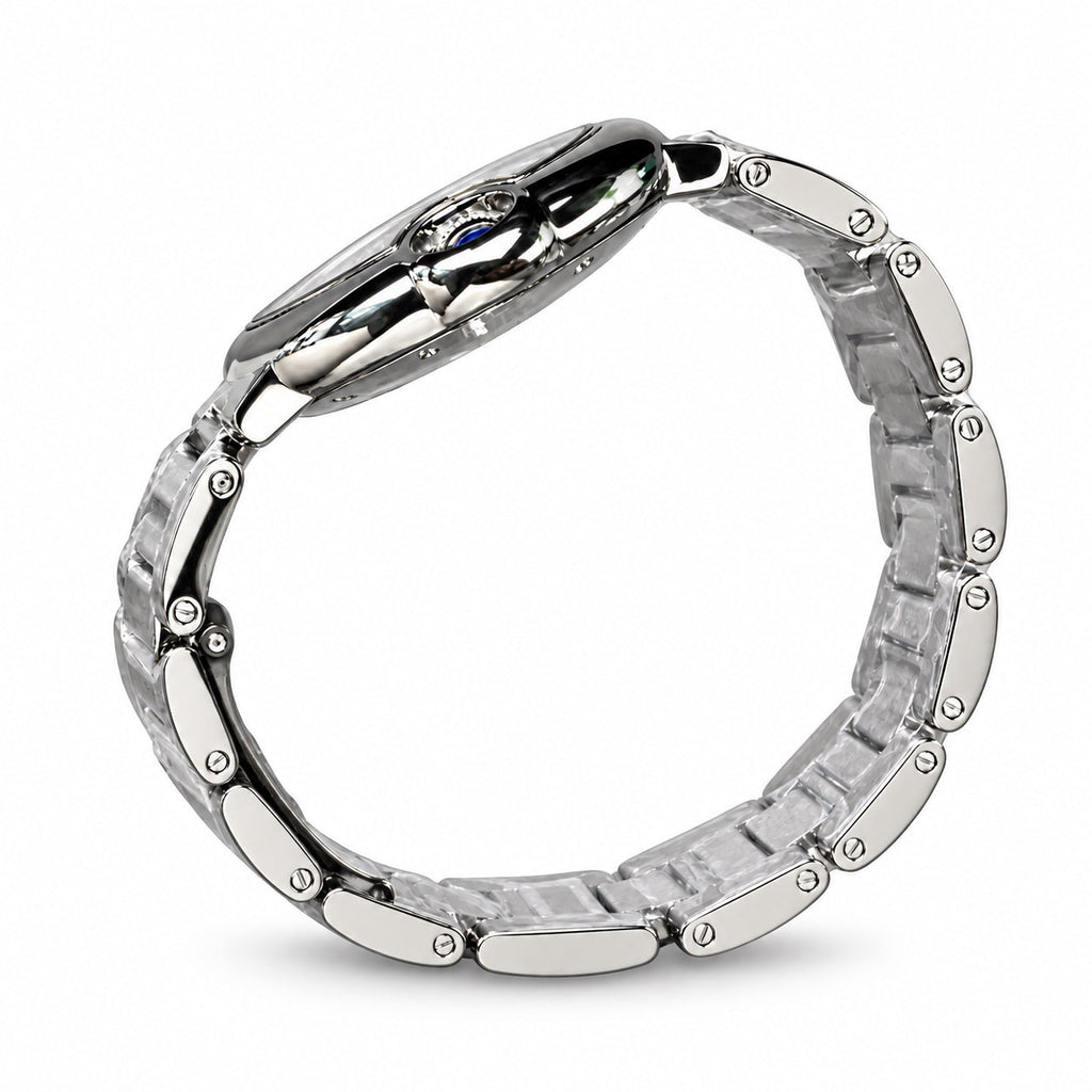 Cartier Ballon Bleu Steel Silver Dial Automatic Bracelet Watch – KDY