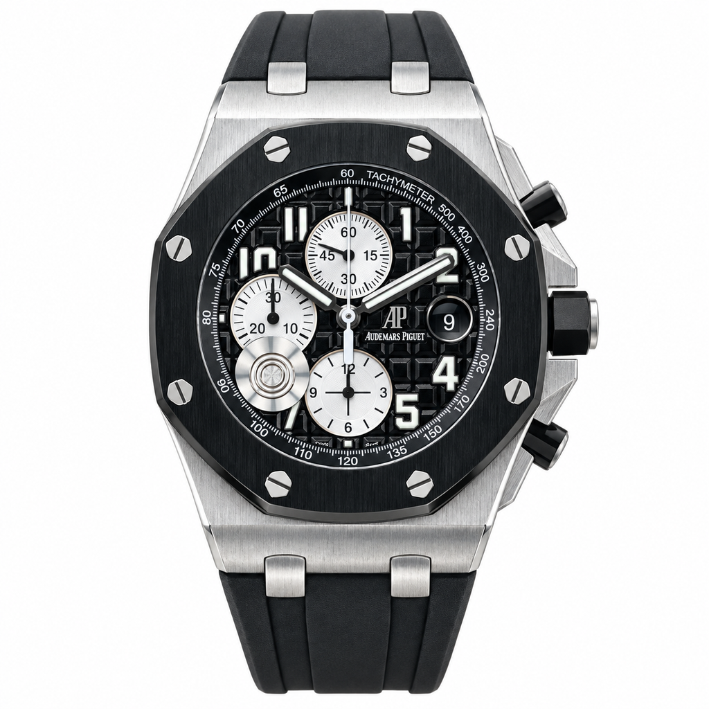 Audemars Piguet Royal Oak Offshore Chronograph – Black Ceramic Bezel